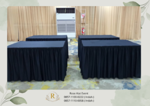 Sewa Meja Plus Cover Cibitung Bekasi Stok Banyak