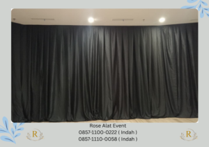 Jasa sewa Tirai Hitam Lotto Even Ice BSD Tangerang