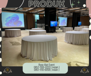 Rental Kursi Plus Sarung Kursi Dan Meja Plus Taplak Meja Bekasi