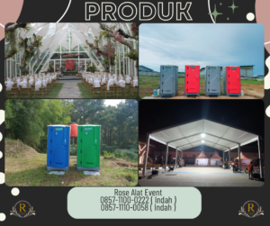 Pusat Sewa Tenda Roder Dan Toilet Portable Bekasi