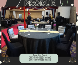 Rental Meja Kursi Bekasi Full Cover Dan Aksesoris
