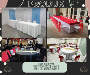 Rental Meja Kursi Bekasi Full Cover Dan Aksesoris