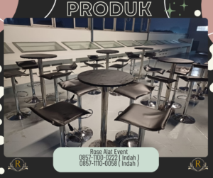 Sewa Barstool Bekasi Bersih Terawat Free Ongkir