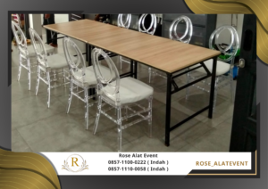 Jasa Sewa Kursi Acrylic Type Tiffany Olivia Ghost Area Bekasi