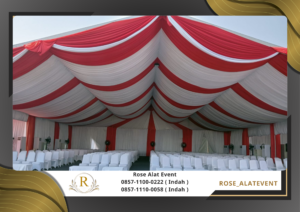 Sewa Tenda Hanggar Bazar Roder Sarnafil Bekasi