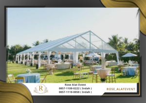 Sewa Tenda Hanggar Bazar Roder Sarnafil Bekasi