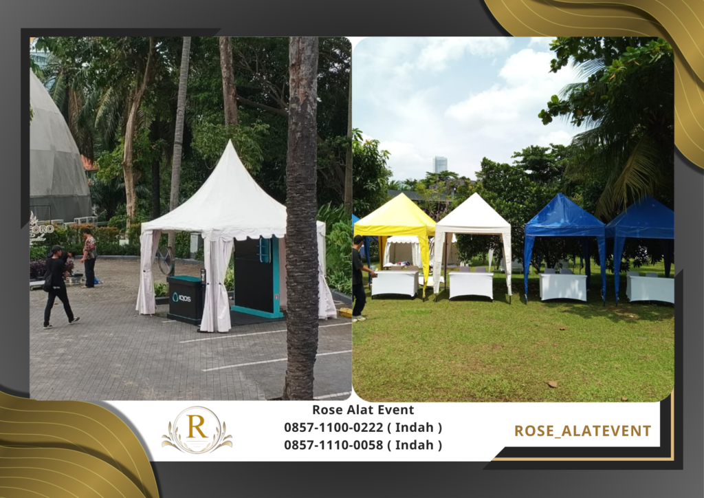 Sewa Tenda Hanggar Bazar Roder Sarnafil Bekasi