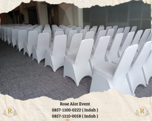 Sewa Meja Dan Kursi Full Cover Aneka Warna Di Bekasi