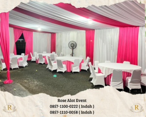 Sewa Meja Dan Kursi Full Cover Aneka Warna Di Bekasi