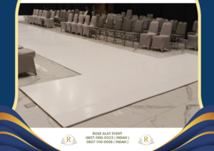 Sewa Flooring Melaminto Tenda Roder Area Karawang