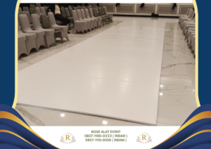 Sewa Flooring Melaminto Tenda Roder Area Karawang