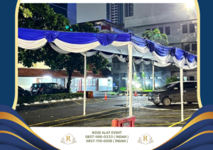 Rental Tenda Plafon Rumbai Biru Area Bekasi