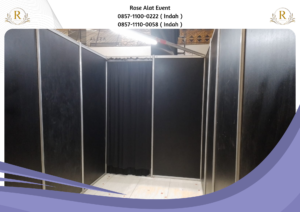 Rental Partisi Dinding Hitam Dan Putih Area Bekasi