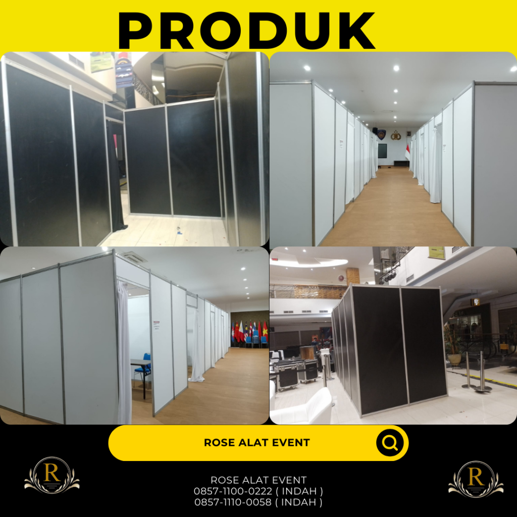 Sewa Partisi Ruang Pintu Tirai area Bekasi