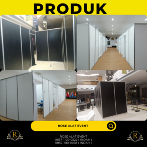 Sewa Partisi Ruang Pintu Tirai area Bekasi