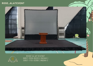 Vendor sewa Panggung Ukuran 6×4m Tangerang Selatan