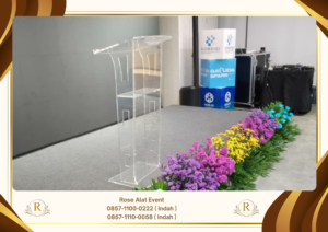Sewa Mimbar Acrylic Cimanggis Depok Modern Minimalis Estetik