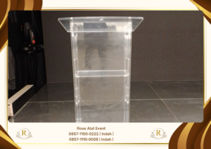 Sewa Mimbar Acrylic Cimanggis Depok Modern Minimalis Estetik