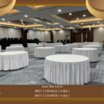 Sewa Round Table Taplak Putih Area Bekasi