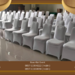 Sewa Kursi Susun Untuk Event Cover Putih Area Bekasi