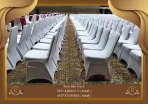 Sewa Kursi Susun Untuk Event Cover Putih Area Bekasi