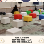 Jasa Sewa Puff Barstool Podium Hitam Area Bekasi