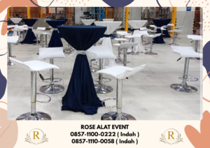 Jasa Sewa Puff Barstool Podium Hitam Area Bekasi