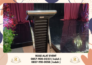 Jasa Sewa Puff Barstool Podium Hitam Area Bekasi