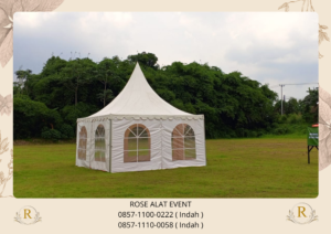 Sewa Tenda Bazar Sarnafil Putih Aneka Ukuran Area Bekasi