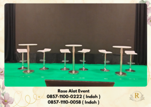 Sewa Barstool Hitam Dan Putih Kursi Kotak Bekasi