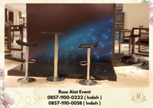 Sewa Barstool Hitam Dan Putih Kursi Kotak Bekasi