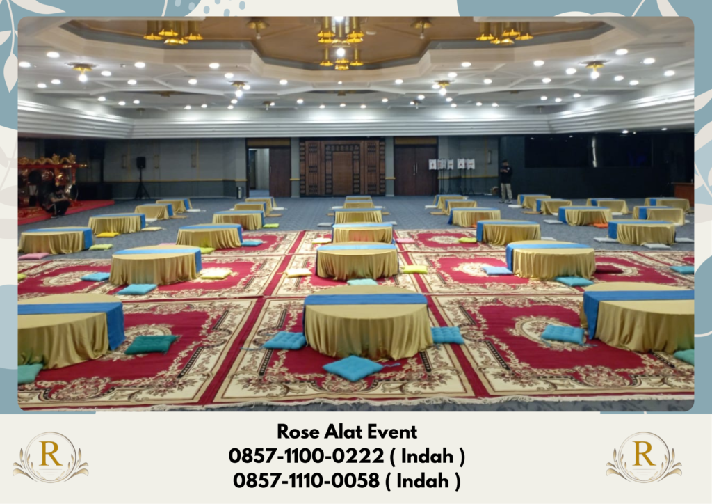 Pusat Sewa karpet Permadani Dan Meja Lesehan Area Bekasi