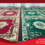 Sewa Karpet Permadani Merah Cokelat Hijau Tebal Di Bekasi