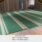 Rental Karpet Sajadah Hijau Area Bekasi