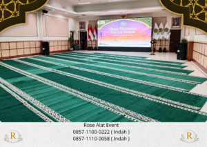 Rental Karpet Sajadah Hijau Area Bekasi