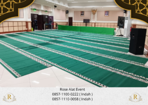 Rental Karpet Sajadah Hijau Area Bekasi