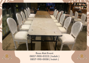 Pusat Sewa Kursi Pesta Berkualitas Stok Banyak Area Bekasi