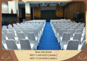 Sewa Kursi Futura Cover Putih untuk Event Area Jakarta Barat