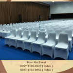 Sewa Kursi Futura Cover Putih untuk Event Area Jakarta Barat
