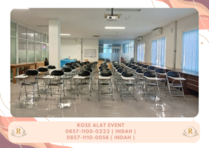 Sewa Kursi Kuliah Lipat Kerangka Stainless Anti Karat Bekasi