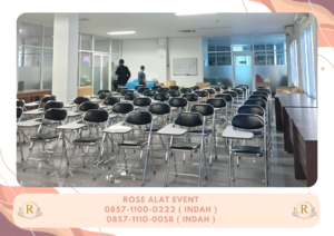 Sewa Kursi Kuliah Lipat Kerangka Stainless Anti Karat Bekasi