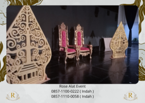 Penyewaan Kursi King Queen Singgasana Area Bandung