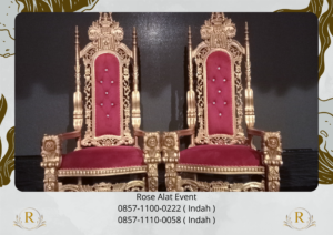 Penyewaan Kursi King Queen Singgasana Area Bandung