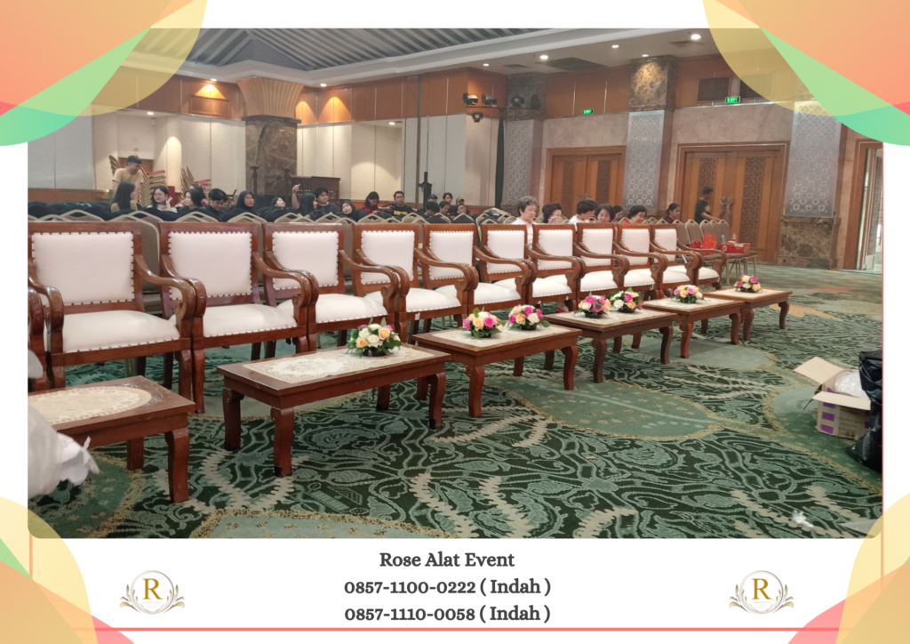 Pusat Penyewaan Kursi VIP Kayu Area Sekitar Pik 2