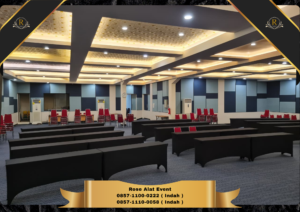 Sewa Kursi Susun Meja Ibm Taplak Hitam Area Bekasi