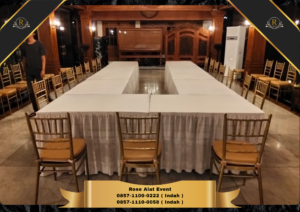 Sewa Meja Kotak Kursi Susun Kursi Tiffany Bekasi