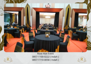 Rental Meja Kursi Jabodetabek Satu Set Full Cover