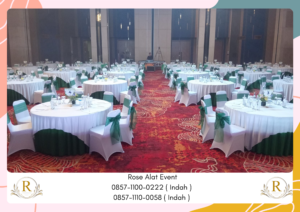 Sewa Meja Kursi Event Lengkap Cover Mewah Area Cibinong
