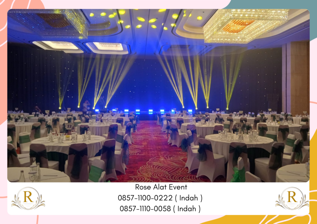 Sewa Meja Kursi Event Lengkap Cover Mewah Area Cibinong