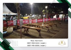 Sewa Meja Dan Bangku Taman Kayu Outdoor Bekasi